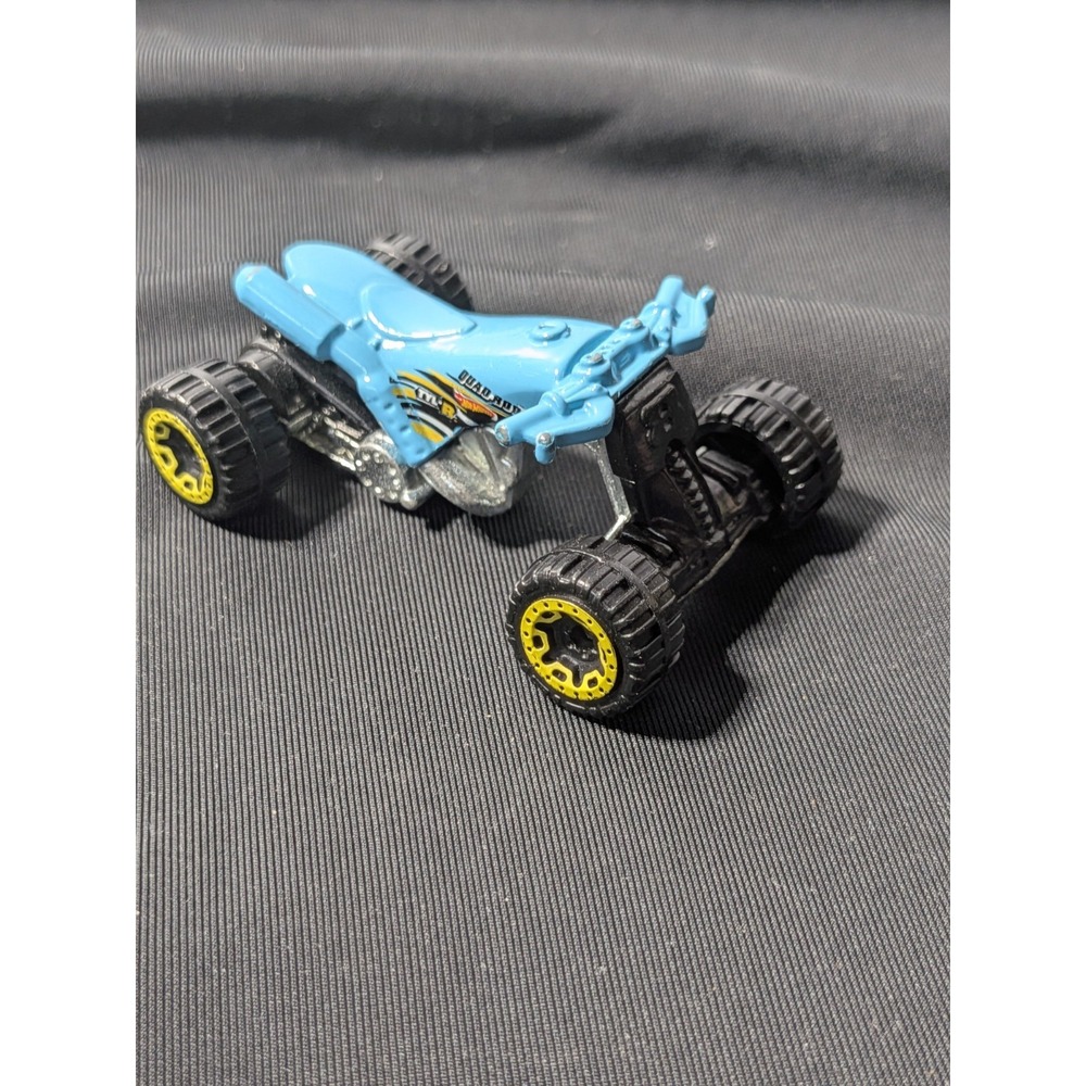 Hot Wheels Quad Rod HW MOTO ATV 1:64 Diecast 2017 Blue/Silver/Black A196